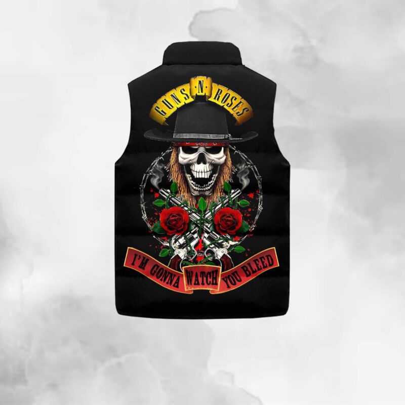 Welcome to the Jungle Guns N Roses Sleeveless Coat Sleeveless Vest Gift For Fans CCS4140 2