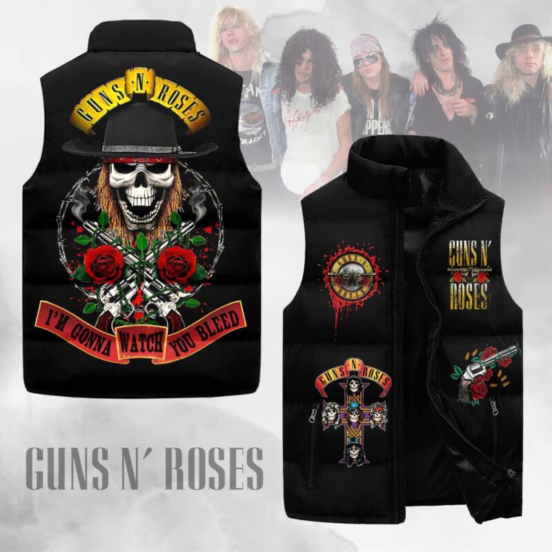 Welcome to the Jungle Guns N' Roses Sleeveless Coat Sleeveless Vest Gift For Fans CCS4140