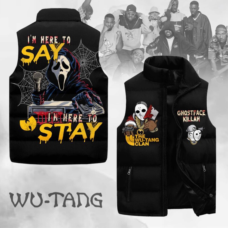 Wu-Tang Clan Sleeveless Coat Sleeveless Vest Gift For Fans CCS4162