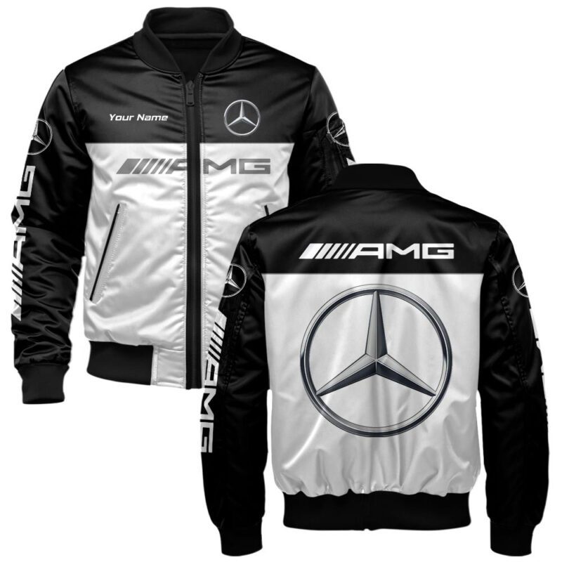 AMG Bomber Jacket For Car-Racing Fans LBB1027