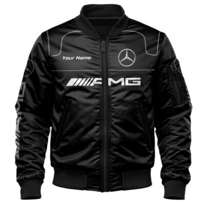 AMG Bomber Jacket For Car Racing Fans LBB1101 1