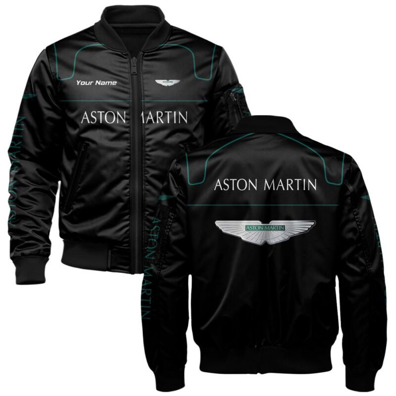 Aston-Martin Bomber Jacket For Car-Racing Fans LBB1148