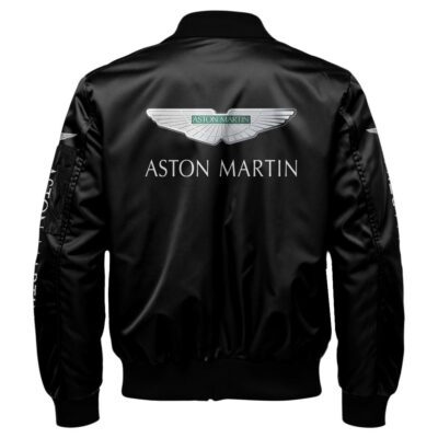 Aston-Martin Bomber Jacket For Car-Racing Fans LBB1204 2 Aston Martin Bomber Jacket For Car Racing Fans LBB1204 2