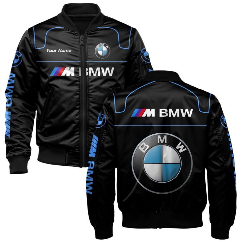 BMW M Bomber Jacket For Car-Racing Fans LBB1092