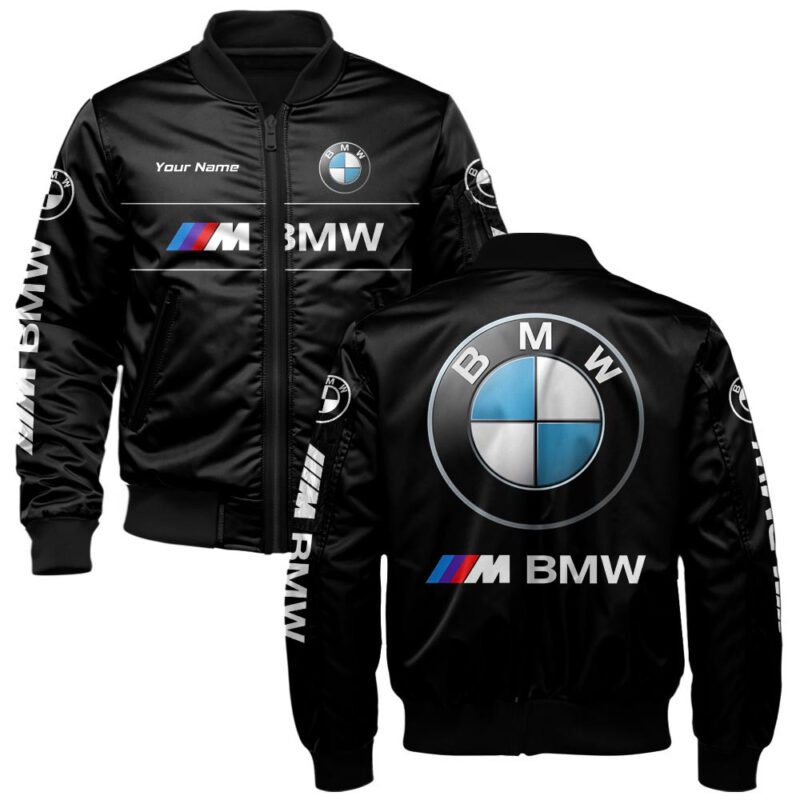 BMW M Bomber Jacket For Car-Racing Fans LBB1176