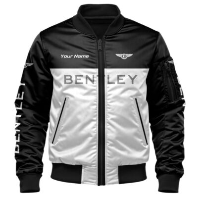 Bentley Bomber Jacket For Car-Racing Fans LBB1019 1 Bentley Bomber Jacket For Car Racing Fans LBB1019 1