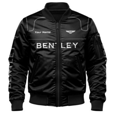 Bentley Bomber Jacket For Car Racing Fans LBB1111 1
