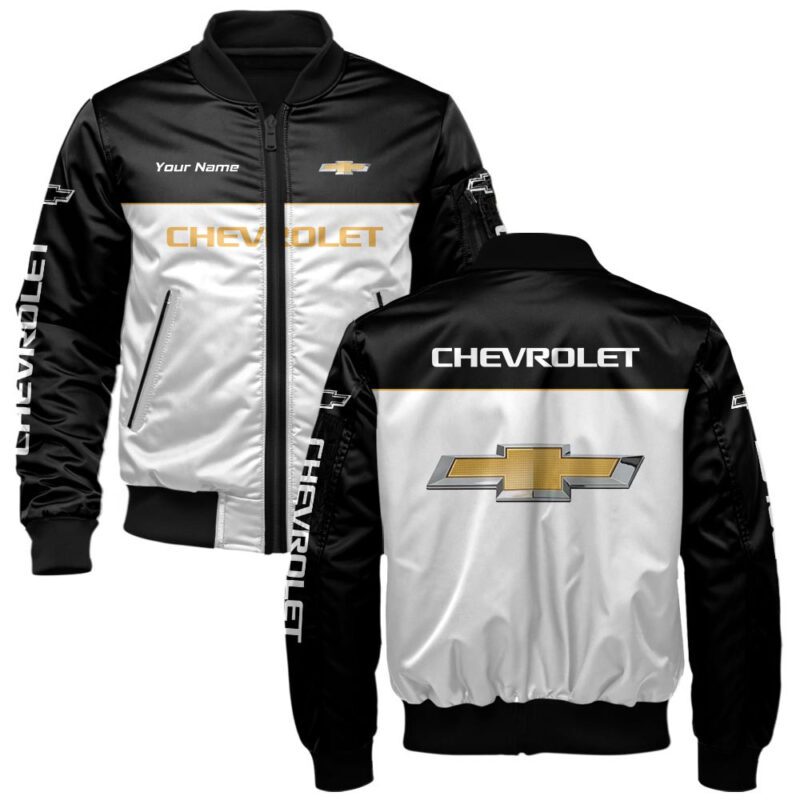 Chevrolet Bomber Jacket For Car-Racing Fans LBB1014