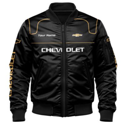 Chevrolet Bomber Jacket For Car Racing Fans LBB1151 1