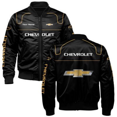 Chevrolet Bomber Jacket For Car-Racing Fans LBB1151