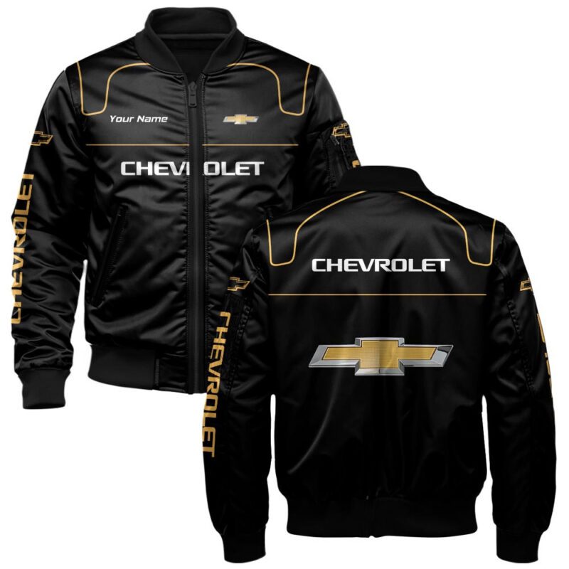 Chevrolet Bomber Jacket For Car-Racing Fans LBB1151