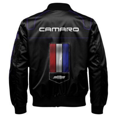Chevrolet Camaro Bomber Jacket For Car-Racing Fans LBB1100 2 Chevrolet Camaro Bomber Jacket For Car Racing Fans LBB1100 2