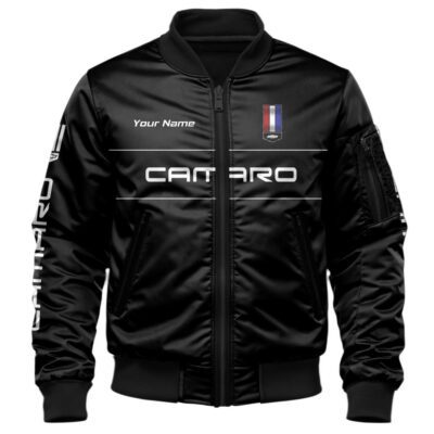 Chevrolet Camaro Bomber Jacket For Car-Racing Fans LBB1186 1 Chevrolet Camaro Bomber Jacket For Car Racing Fans LBB1186 1
