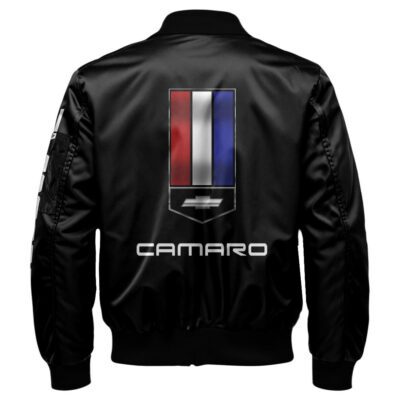 Chevrolet Camaro Bomber Jacket For Car-Racing Fans LBB1186 2 Chevrolet Camaro Bomber Jacket For Car Racing Fans LBB1186 2