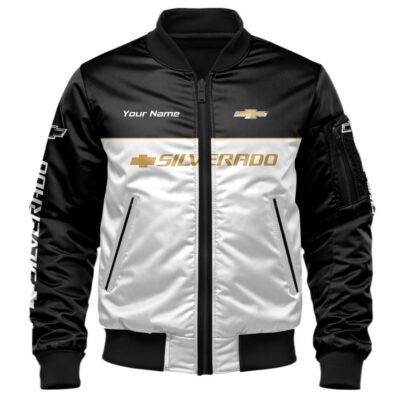 Chevrolet Silverado Bomber Jacket For Car Racing Fans LBB1024 1