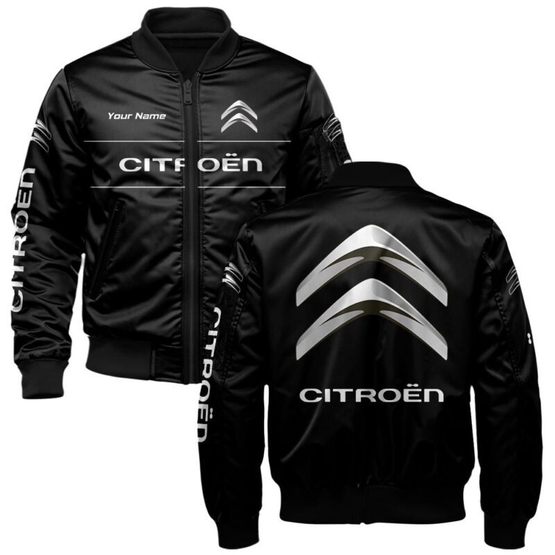 Citroen Bomber Jacket For Car-Racing Fans LBB1216