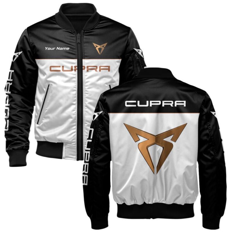 Cupra Bomber Jacket For Car-Racing Fans LBB1065