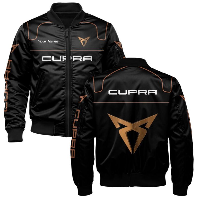 Cupra Bomber Jacket For Car-Racing Fans LBB1144