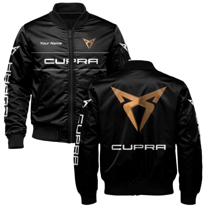 Cupra Bomber Jacket For Car-Racing Fans LBB1238