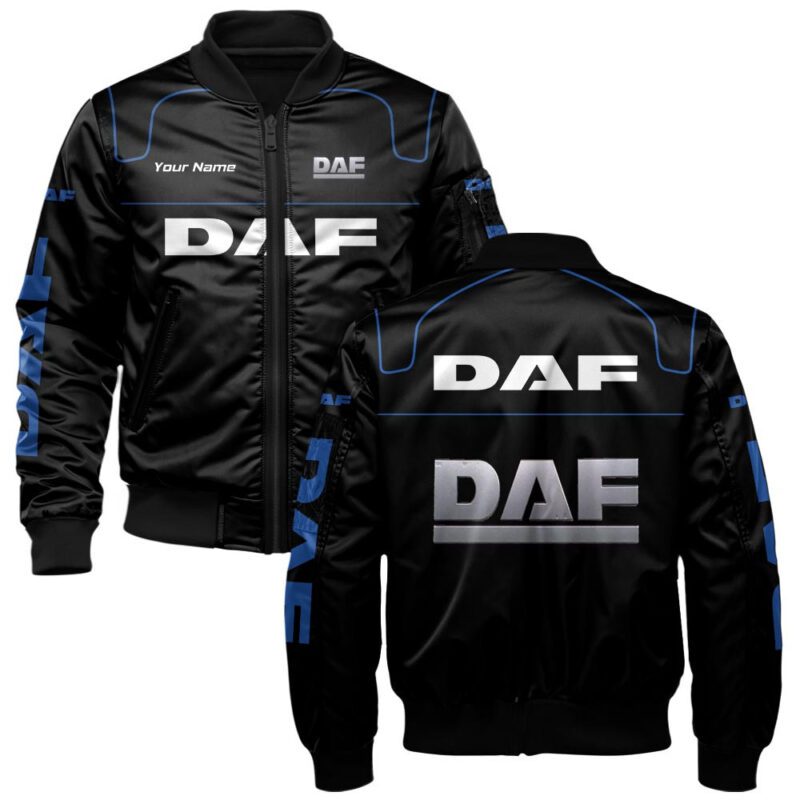 DAF Bomber Jacket For Car-Racing Fans LBB1116