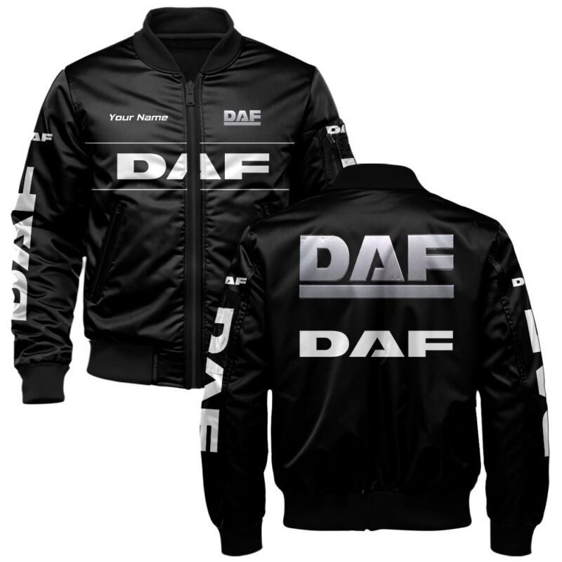 DAF Bomber Jacket For Car-Racing Fans LBB1233