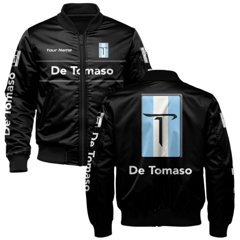 De Tomaso Bomber Jacket For Car-Racing Fans LBB1253