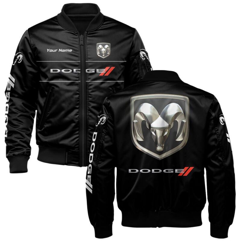 Dodge Bomber Jacket For Car-Racing Fans LBB1230