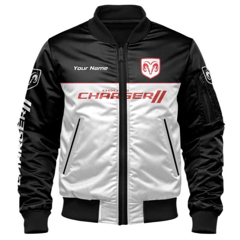 Dodge Charger Bomber Jacket For Car Racing Fans LBB1050 1