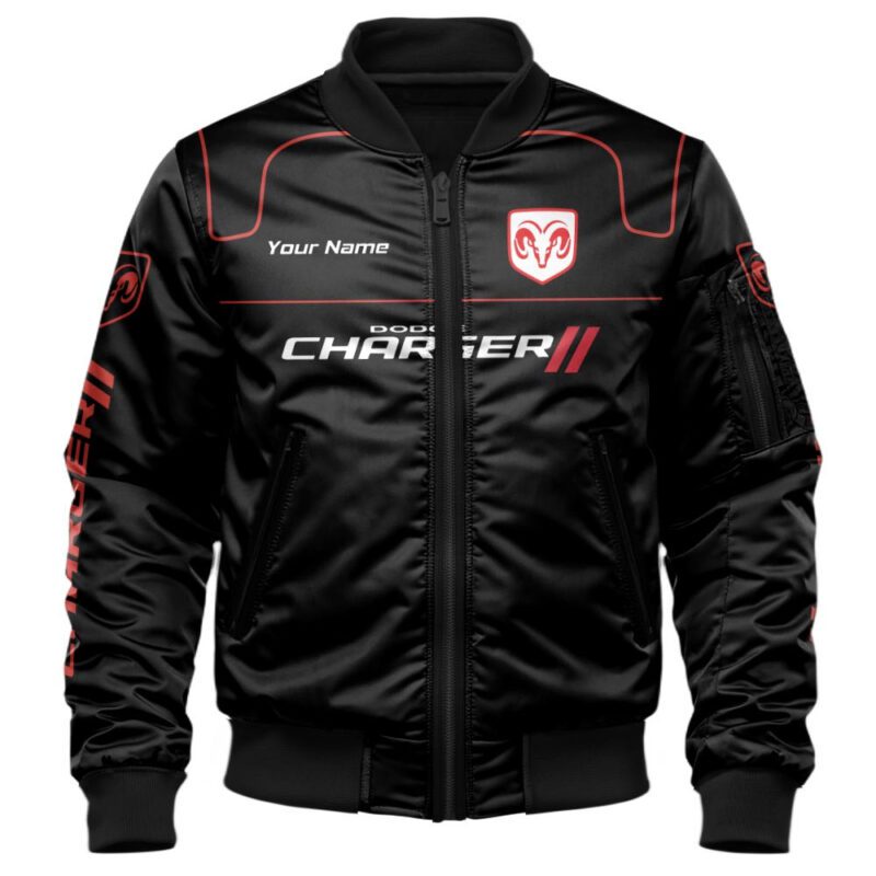 Dodge Charger Bomber Jacket For Car Racing Fans LBB1129 1