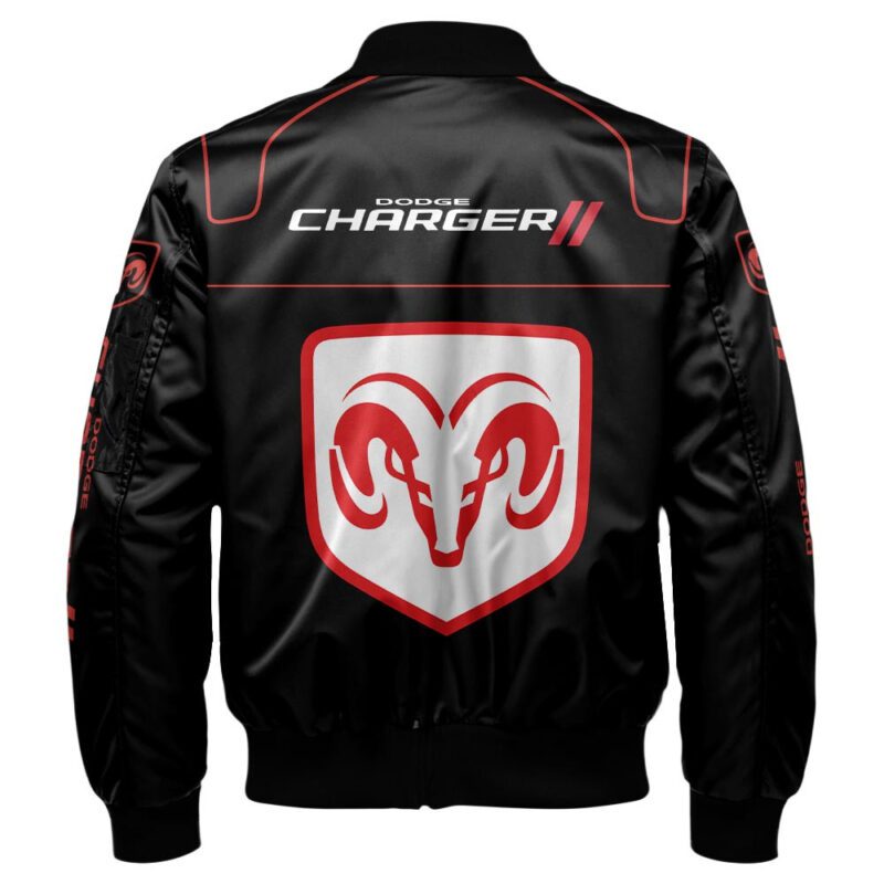 Dodge Charger Bomber Jacket For Car Racing Fans LBB1129 2