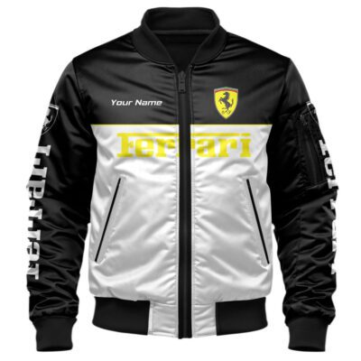 Ferrari Bomber Jacket For Car Racing Fans LBB1021 1