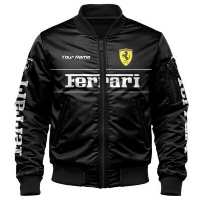 Ferrari Bomber Jacket For Car Racing Fans LBB1190 1