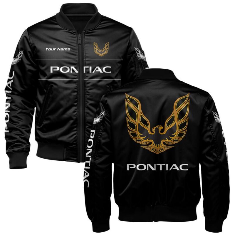 Firebird Pontiac Bomber Jacket For Car-Racing Fans LBB1201