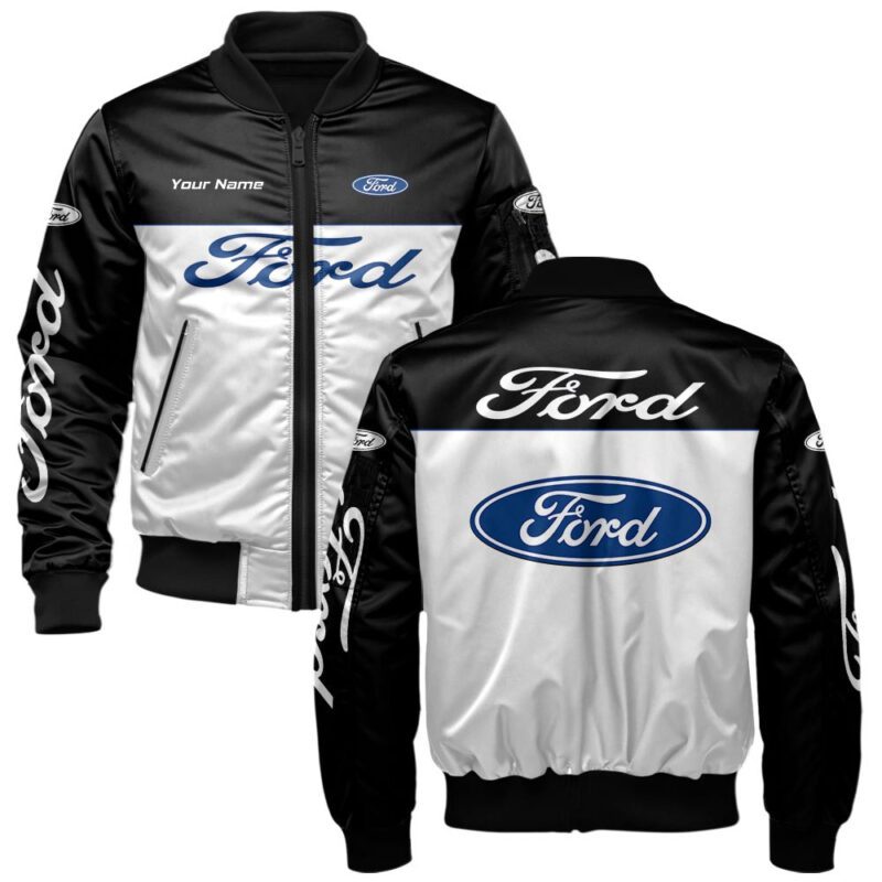 Ford Bomber Jacket For Car-Racing Fans LBB1004