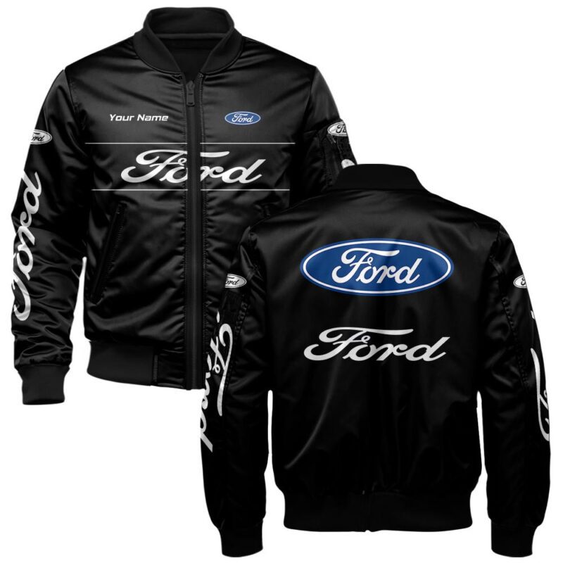 Ford Bomber Jacket For Car-Racing Fans LBB1174