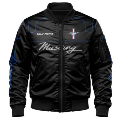 Ford Mustang Bomber Jacket For Car Racing Fans LBB1089 1