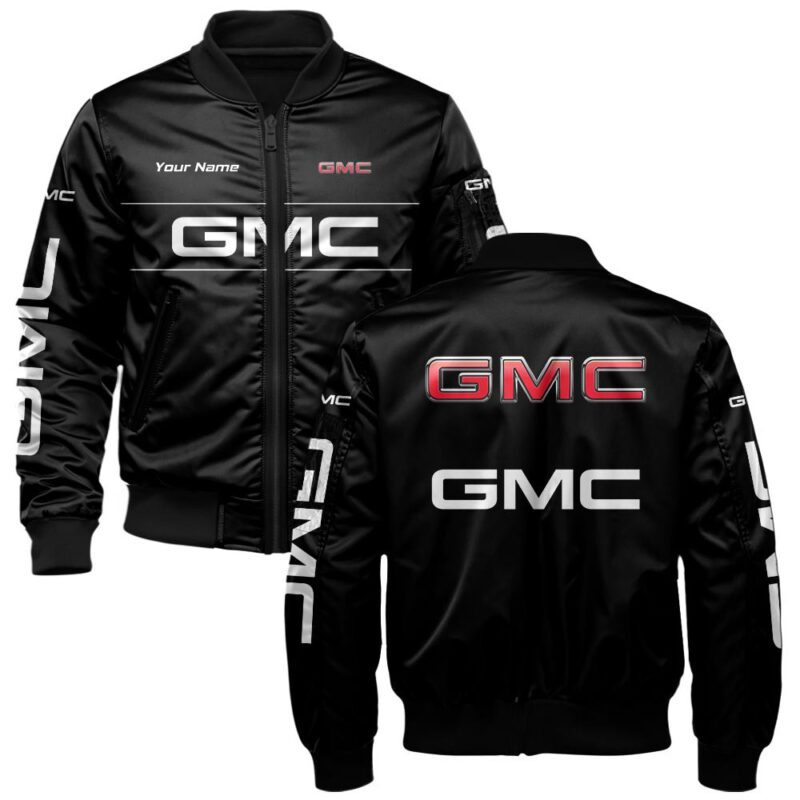 GMC Bomber Jacket For Car-Racing Fans LBB1252