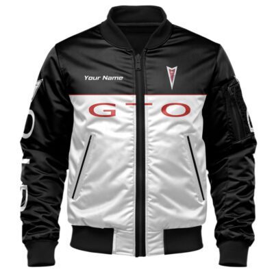 GTO Bomber Jacket For Car Racing Fans LBB1080 1