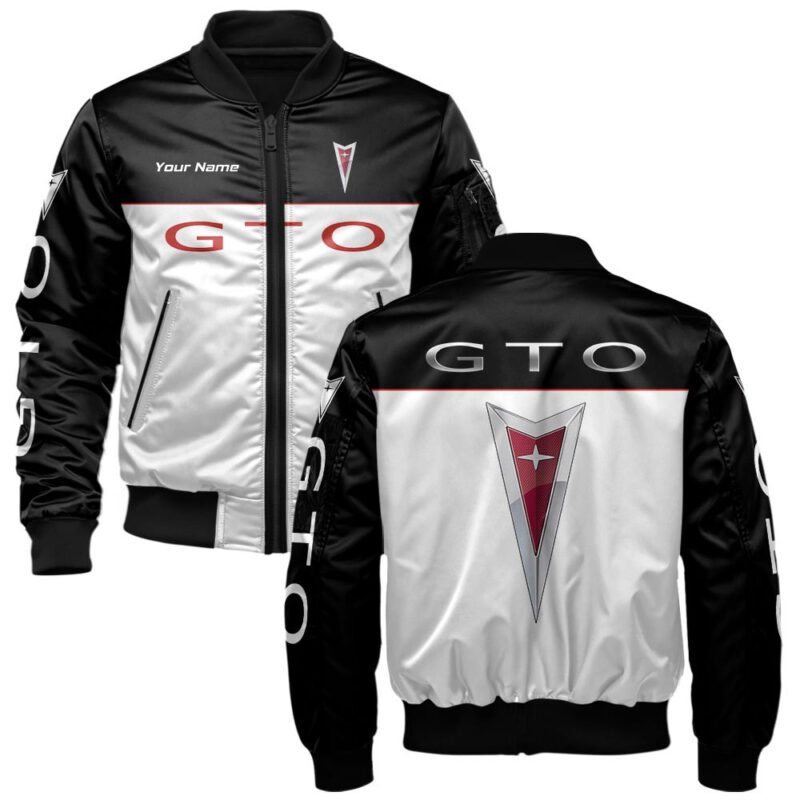 GTO Bomber Jacket For Car-Racing Fans LBB1080