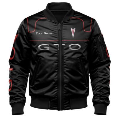 GTO Bomber Jacket For Car Racing Fans LBB1159 1