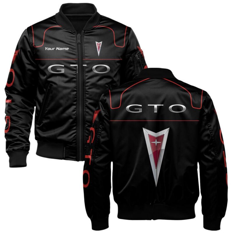 GTO Bomber Jacket For Car-Racing Fans LBB1159