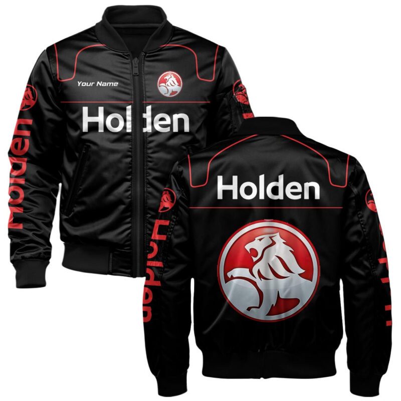 Holden Bomber Jacket For Car-Racing Fans LBB1143