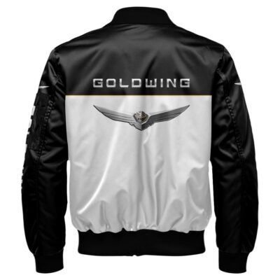 Honda Gold Wing Bomber Jacket For Car Racing Fans LBB1047 2