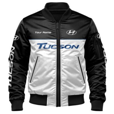 Hyundai Tucson Bomber Jacket For Car Racing Fans LBB1042 1