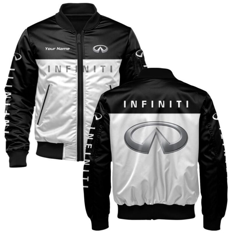 Infiniti Bomber Jacket For Car-Racing Fans LBB1074