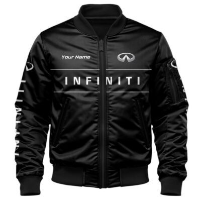Infiniti Bomber Jacket For Car-Racing Fans LBB1237 1 Infiniti Bomber Jacket For Car Racing Fans LBB1237 1