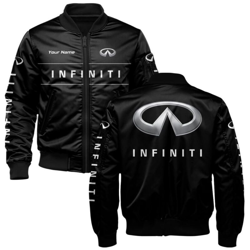 Infiniti Bomber Jacket For Car-Racing Fans LBB1237