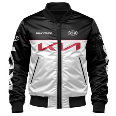 Kia Bomber Jacket For Car Racing Fans LBB1008 1