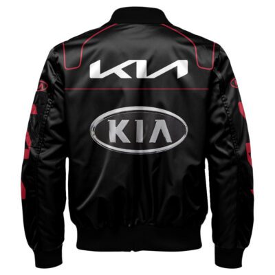 Kia Bomber Jacket For Car-Racing Fans LBB1133 2 Kia Bomber Jacket For Car Racing Fans LBB1133 2