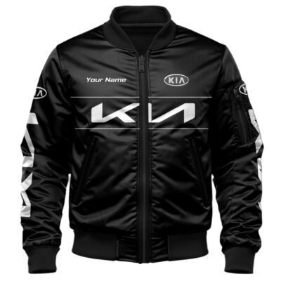 Kia Bomber Jacket For Car Racing Fans LBB1184 1